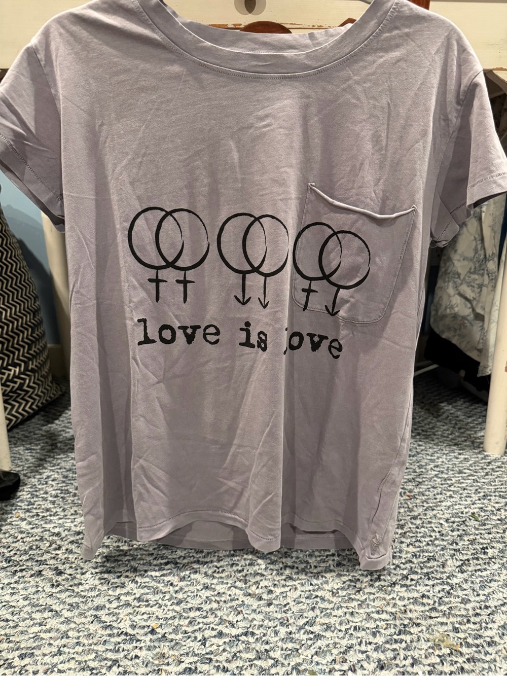 Love is love cotton t-shirt